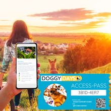 Lade das Bild in den Galerie-Viewer, DOGGY DAYS™: Handverlesenene Geheimtipps &amp; Spezialangebote für einen unvergesslichen Urlaub mit Hund
